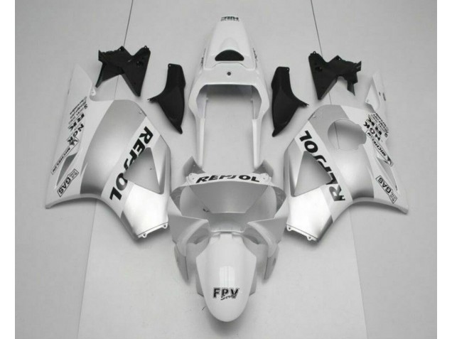 Blanc Argent Noir Repsol Carénage CBR 900 RR 954RR 02-03