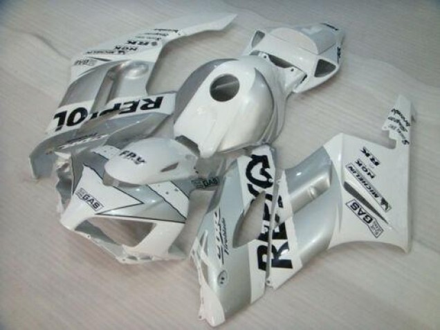 Blanc Argent Noir Repsol Carénages CBR 1000 RR 04-05