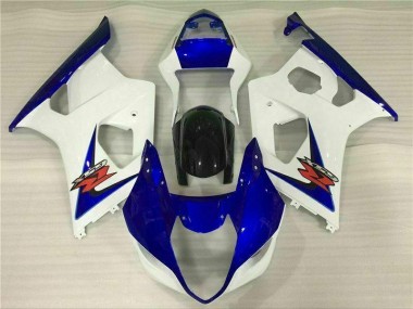 Blanc Bleu Carénage GSXR 1000 K3 03-04
