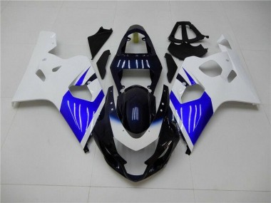 Blanc Bleu Carénage GSXR 600 / 750 K4 04-05