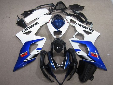 Blanc Bleu Carénages GSXR 1000 K5 05-06