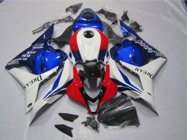 Blanc Bleu Rouge DREAM Carénages CBR 600 RR 09-12