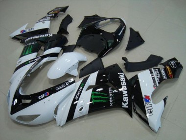 Blanc Monster Carénage ZX10R 06-07