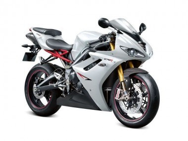 Blanc Noir Carénage Daytona 675 Triple 06-08