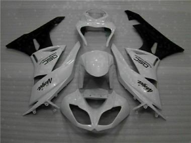 Blanc Noir Ninja Carénage ZX6R 09-12