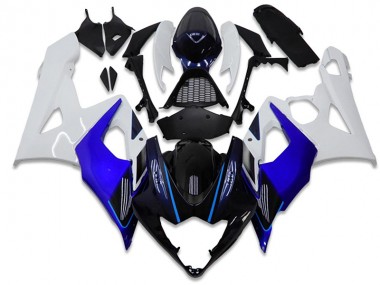 Bleu Blanc Carénage GSXR 1000 K5 05-06