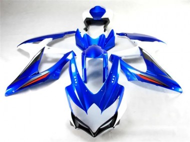 Bleu Blanc Carénages GSXR 600 / 750 K8 08-10