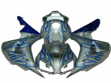 Bleu Flamme Argent Carénage CBR 1000 RR 06-07