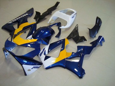 Bleu Jaune Carénage CBR 900 RR 929 00-01