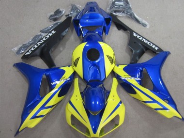 Bleu Jaune Carénages CBR 1000 RR 06-07