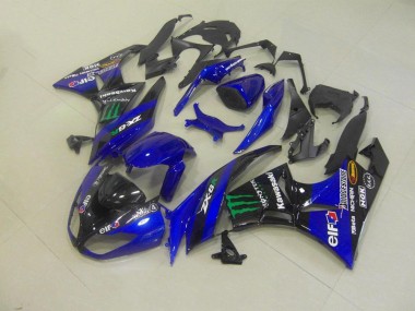 Bleu Monster Carénage ZX6R 09-12