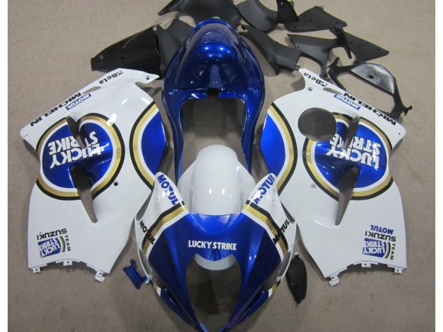 Bleu Motul Blanc Lucky Strike Carénage GSXR 1300 Hayabusa 96-07