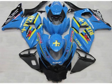 Bleu Rizla Hopper Carénage GSXR 1000 K9 09-16