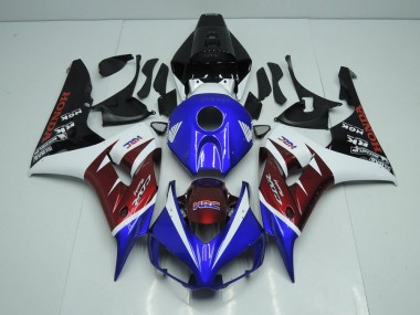 Burgandy et Bleu Carénage CBR 1000 RR 06-07