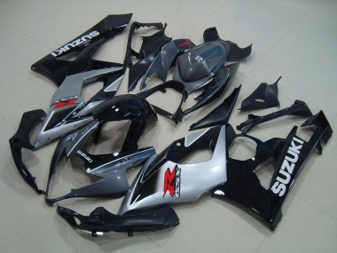 Gris Noir Argent Carénage GSXR 1000 K5 05-06