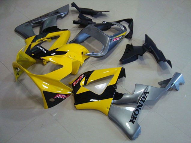 Jaune Argent Carénage CBR 900 RR 929 00-01