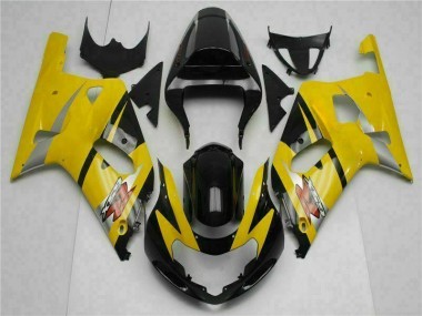 Jaune Carénage GSXR 600 / 750 K1 K2 K3 01-03