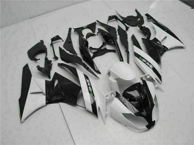 Noir Blanc Carénage ZX6R 09-12