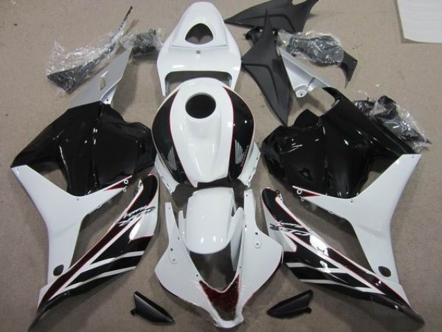 Noir Blanc Kit Carénages Complet CBR 600 RR 09-12