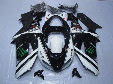 Noir Blanc Touch4 Monster Carénage ZX10R 06-07