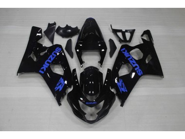 Noir Bleu Décalque Carénage GSXR 750 K4 04-05