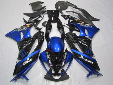 Noir Bleu Monster Carénage ZX6R 09-12