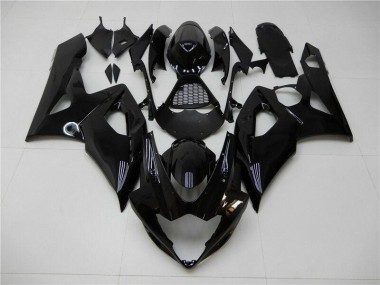 Noir Brillant Carénage GSXR 1000 K5 05-06