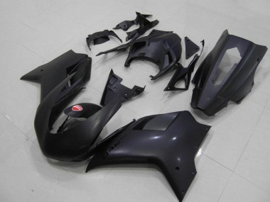 Noir Mat Courses Verision Carénage Ducati 848 1098 1198 07-14
