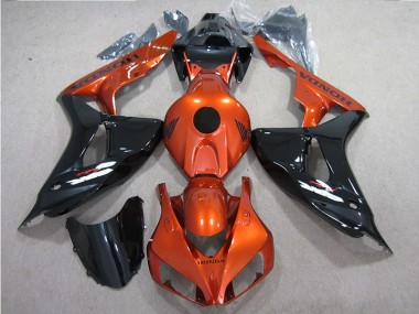 Noir Orange Carénage CBR 1000 RR 06-07