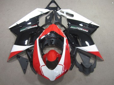 Noir Rouge Blanc Carénage Ducati 848 07-14