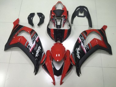 Noir Rouge Ninja Carénage ZX10R 16-19