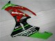 Noir Rouge Vert card Carénage ZX6R 09-12