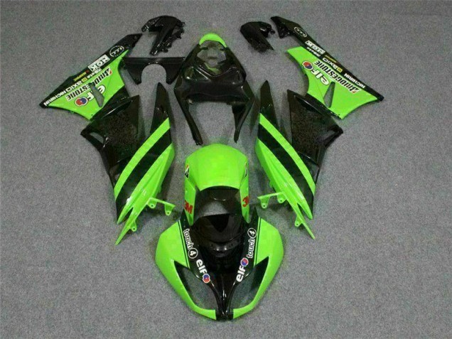 Noir Vert 3M Touch4 Carénage ZX6R 09-12