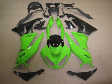 Noir Vert Carénages ZX6R 09-12