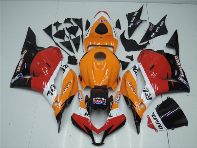 Orange Rouge Noir Repsol Carénage CBR 600 RR 09-12