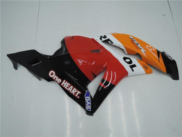 Orange Rouge Noir Repsol Carénage CBR 600 RR 09-12