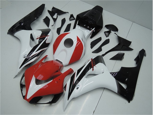 Rouge Blanc Noir Carénages CBR 1000 RR 06-07