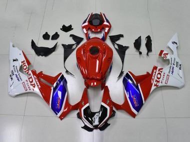 Rouge Bleu HRC Carénage CBR 1000 RR 17-23