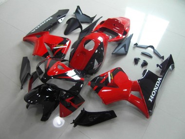 Rouge Noir Carénage CBR 600 RR 05-06