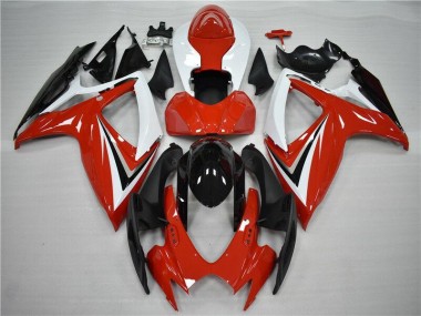 Rouge Noir Carrosserie GSXR 600 / 750 K6 06-07