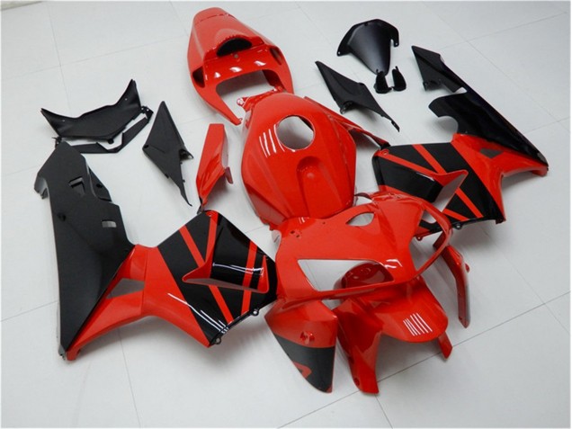 Rouge Noir Kit Carénages CBR 600 RR 05-06