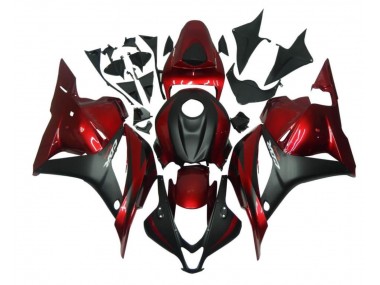 Rouge Noir Kit Carénages Complet CBR 600 RR 09-12