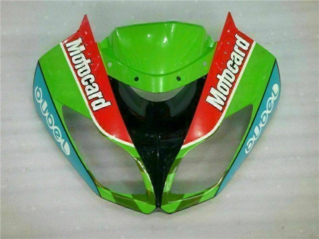 Rouge Vert card Carénage ZX6R 09-12