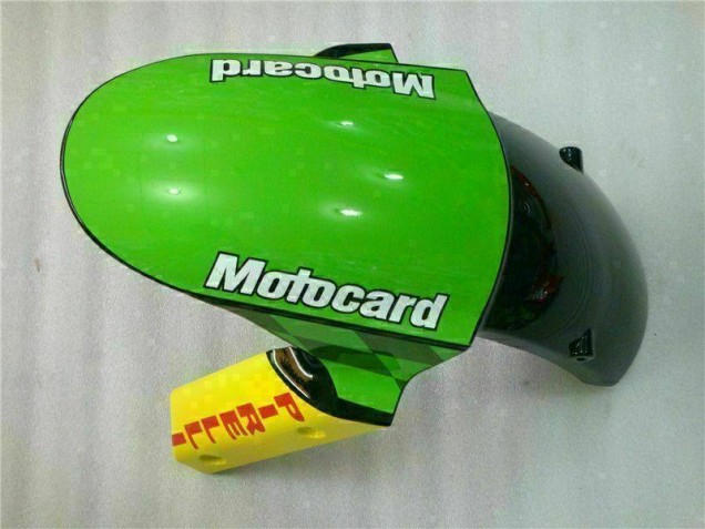 Rouge Vert card Carénage ZX6R 09-12