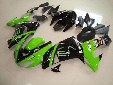 Vert Monster Carénage ZX10R 06-07