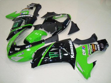 Vert Monster Carénages ZX10R 06-07